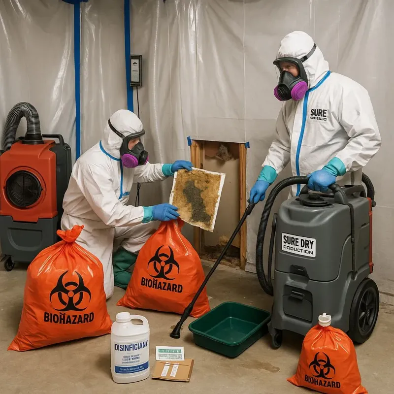 Contaminated Water Handling Protocols process in Stonewall, MS